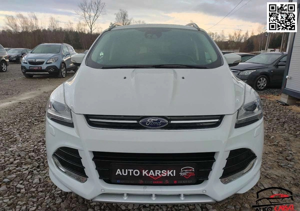 Ford Kuga cena 57200 przebieg: 192000, rok produkcji 2015 z Lubsko małe 781